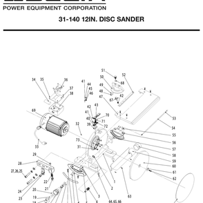 Part Location Diagram of DPEC001304 Delta Hex Nut M6