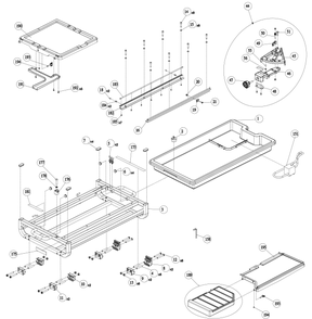 Part Location Diagram of DPEC005461 Delta Fixed screw