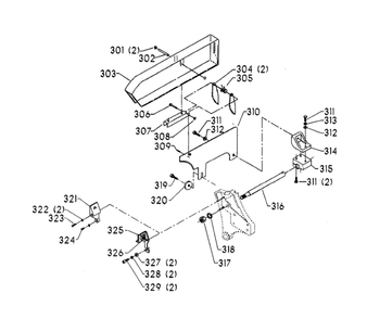 Delta 34-807 Type-3 Diagram and Parts List for 34-807 Type-3 Delta Saw