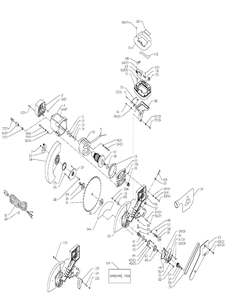 Delta 36-585 Diagram and Parts List for 36-585  Delta Saw