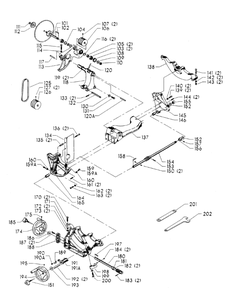 Delta 36-825 Diagram and Parts List for 36-825  Delta Saw
