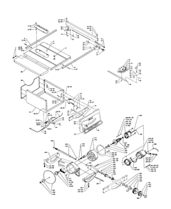 Delta 34-300-(Prior) Type-1 Diagram and Parts List for 34-300 (Type-1)(PRIOR) Delta Saw