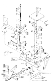 Delta 40-313 Diagram and Parts List for 40-313  Delta Saw