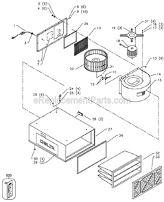Page A Diagram and Parts List for AP200 Type 1 Delta Dust Collector