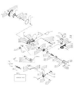 Delta 36-255l Diagram and Parts List for 36-255L  Delta Saw