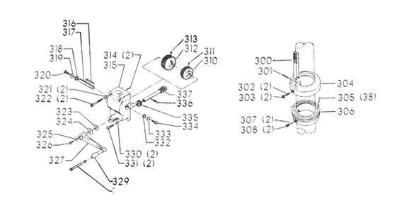 Delta 70-214 Diagram and Parts List for 70-214  Delta Drill Press