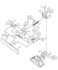 Delta 37-196 Diagram and Parts List for 37-196  Delta Planer Jointer