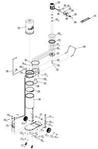 Part Location Diagram of DPEC003700 Delta Dust Filter Bag
