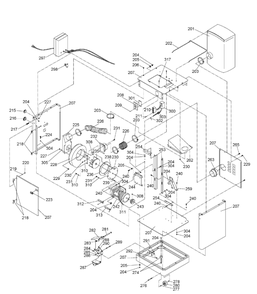 Delta 31-735 Diagram and Parts List for 31-735  Delta Sander Grinder