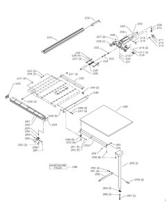 Delta 36-426 Diagram and Parts List for 36-426  Delta Saw