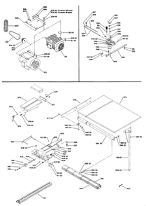 Delta 34-890 Diagram and Parts List for 34-890  Delta Saw
