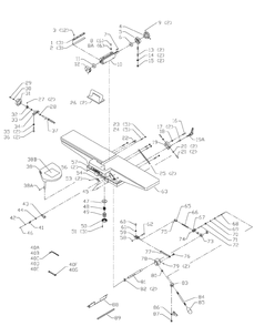 Delta 52-858 Diagram and Parts List for 52-858  Delta Planer Jointer