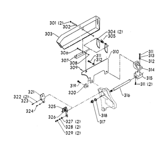 Delta 34-802 Type-3 Diagram and Parts List for 34-802 Type-3 Delta Saw