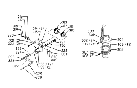 Delta Dp14 Diagram and Parts List for DP14  Delta Drill Press