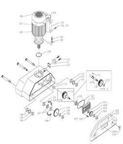 Delta 36-835 Type-2 Diagram and Parts List for 36-835 Type-2 Delta Power Feeder