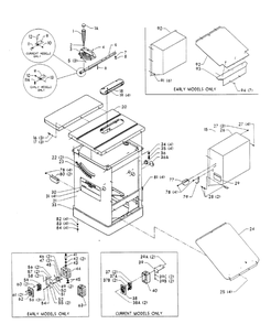 Part Location Diagram of 422013550004S Delta MITER GAGE BODY