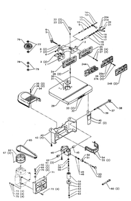 Delta 43-120 Diagram and Parts List for 43-120  Delta Shaper