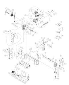 Delta 46-455 Type-2 Diagram and Parts List for 46-455 Type-2 Delta Lathe