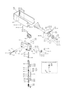 Delta 17-540 Diagram and Parts List for 17-540  Delta Drill Press