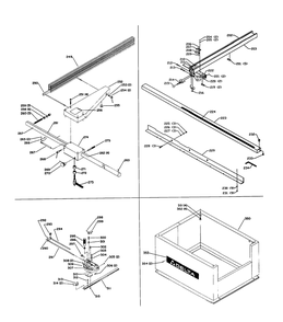 Part Location Diagram of 1351049S Delta Board Kit