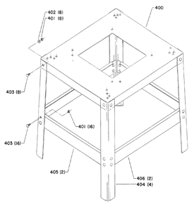 Delta 34-430 Diagram and Parts List for 34-430  Delta Saw