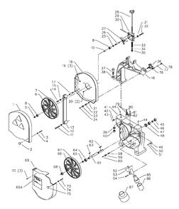 Delta 28-209-Bdk Type-1 Diagram and Parts List for 28-209-BDK Type-1 Delta Saw