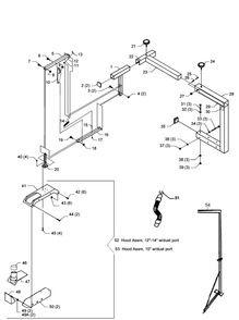 Delta 78-423 Type-1 Diagram and Parts List for 78-423 Type-1 Delta Saw