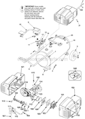 Page A Diagram and Parts List for CP503 Type 2 Delta Compressor