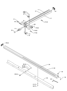 Delta 78-920 Diagram and Parts List for 78-920  Delta Saw