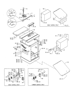 Delta 34-897-1-3 Type-3 Diagram and Parts List for 34-897-1-3 Type-3 Delta Saw