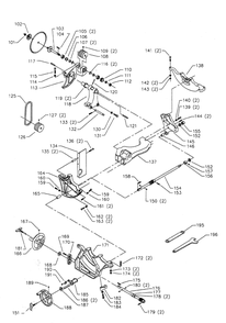 Delta 36-810 Diagram and Parts List for 36-810  Delta Saw