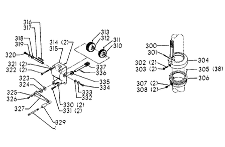 Delta 70-210 Diagram and Parts List for 70-210  Delta Drill Press