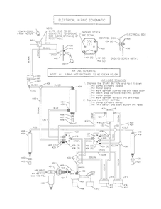 Wiring Schematic Diagram and Parts List for 32-326  Delta Boring Machine