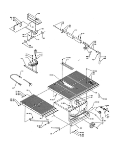 Delta 34-330-(89h70051) Diagram and Parts List for 34-330 89H70051 Delta Saw
