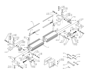 Delta 46-408 Diagram and Parts List for 46-408  Delta Lathe
