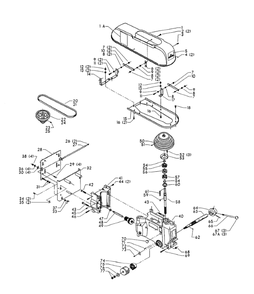 Delta Dp10c Diagram and Parts List for DP10C  Delta Drill Press