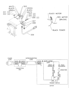 Delta 33-060 Diagram and Parts List for 33-060  Delta Saw