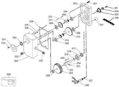 Delta 22-795x Type-1 Diagram and Parts List for 22-795X Type-1 Delta Planer Jointer