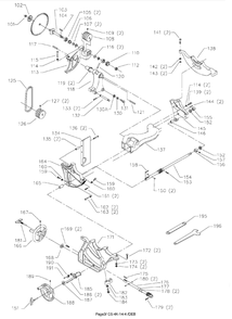 Delta 36-841 Diagram and Parts List for 36-841  Delta Saw