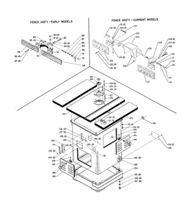 Delta 43-305 Diagram and Parts List for 43-305  Delta Saw