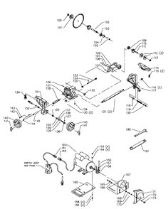 Delta 36-485 Diagram and Parts List for 36-485  Delta Saw