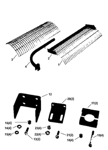 Delta 46-896 Diagram and Parts List for 46-896  Delta Lathe