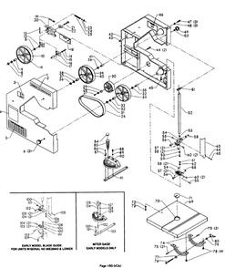 Delta 28-560 Type-1 Diagram and Parts List for 28-560 Type-1 Delta Saw