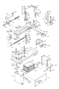 Delta 20-708 Type-1 Diagram and Parts List for 20-708 Type-1 Delta Saw