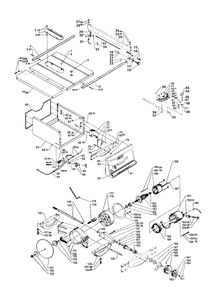 Delta 34-300-(After) Type-2 Diagram and Parts List for 34-300 (Type-2)(AFTER) Delta Saw