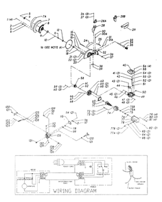 Delta 36-235 Diagram and Parts List for 36-235  Delta Saw