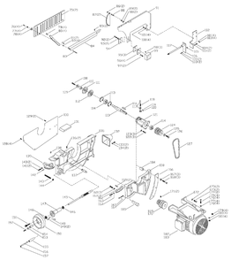 Delta 36-Rt40-575 Type-1 Diagram and Parts List for 36-RT40-575 Type-1 Delta Saw