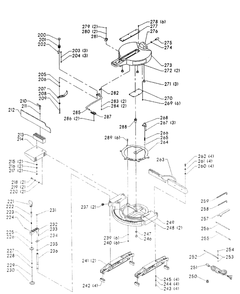 Delta 36-235 Diagram and Parts List for 36-235  Delta Saw