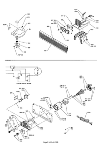 Delta Jt160 Type-1 Diagram and Parts List for JT160 Type-1 Delta Planer Jointer