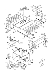 Delta 36-670 Type-2 Diagram and Parts List for 36-670 Type-2 Delta Saw